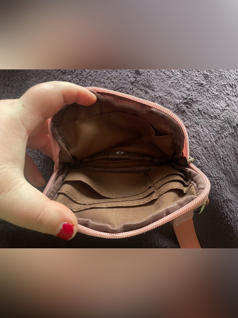 Pink mini wallet - Picture 2 of 3